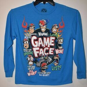 Game Face T-shirt Size L (10-12)